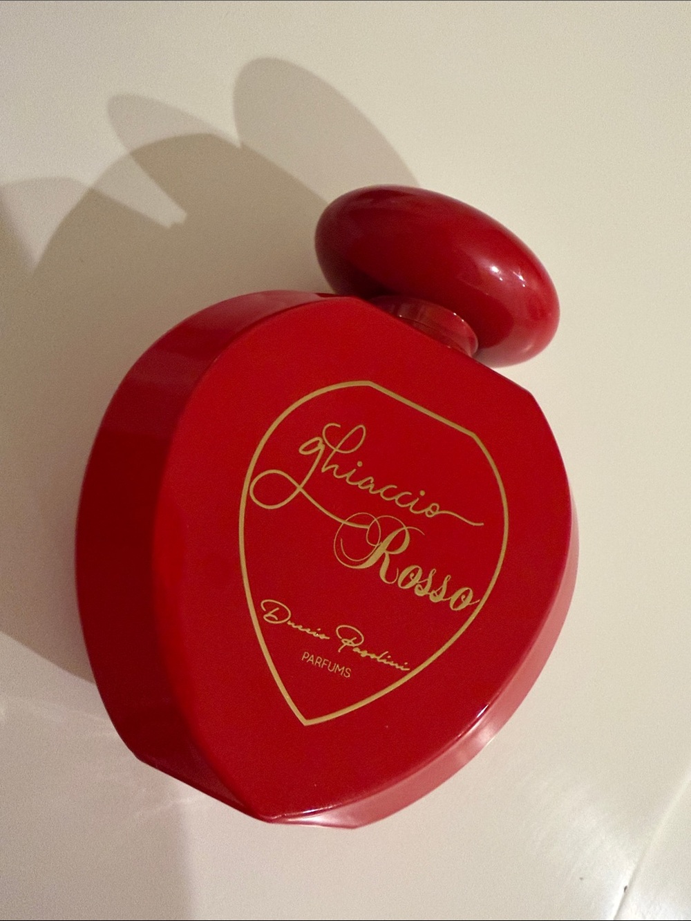 Ghiaccio Rosso Red Perfume Bottle new